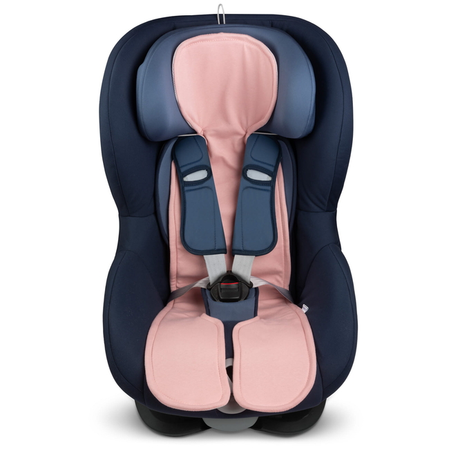 Jukki Αντι-ιδρωτικό κάλυμμα για παιδικό κάθισμα αυτοκινήτου  Pastel Pink 5904506815111