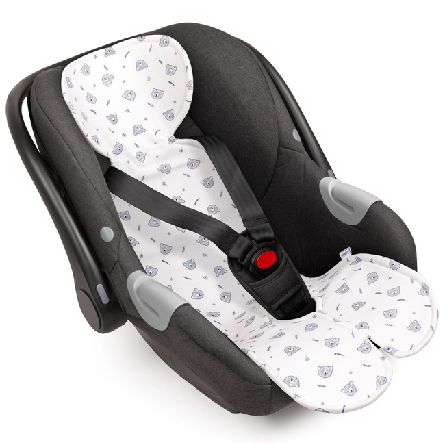 Jukki Anti-sweat cover for child car seat Teddy Bear Blue 5904506815166