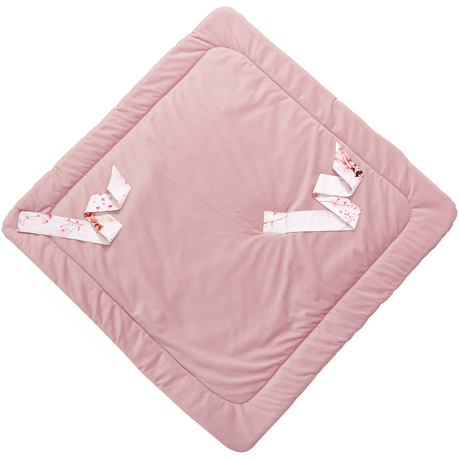 Jukki Baby Cotton Hug Blanket 80 x 80 cm Little Fairy & Smokey Pink Soft Velvet