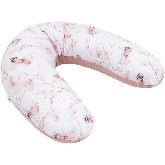 JUKKI Bumerang Πολυλειτουργικό Μαξιλάρι Θηλασμού και Εγκυμοσύνης 190cm Little Fairy 5904506824311