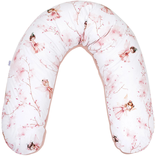 JUKKI Bumerang Πολυλειτουργικό Μαξιλάρι Θηλασμού και Εγκυμοσύνης 190cm Little Fairy 5904506824311