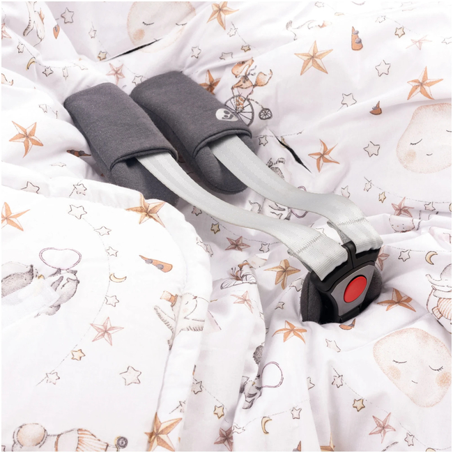 JUKKI Car Seat Blanket with Hood Balloon Candy Circus
