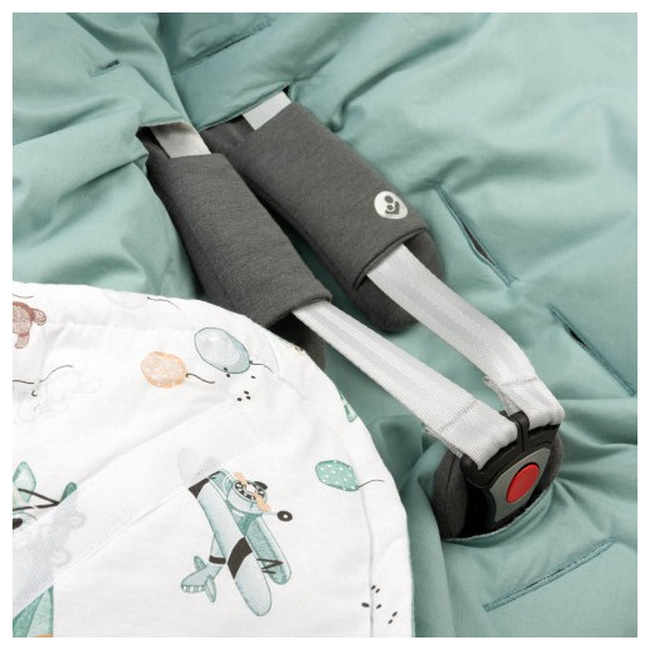 JUKKI Car Seat Blanket with Hood Balloon Travel