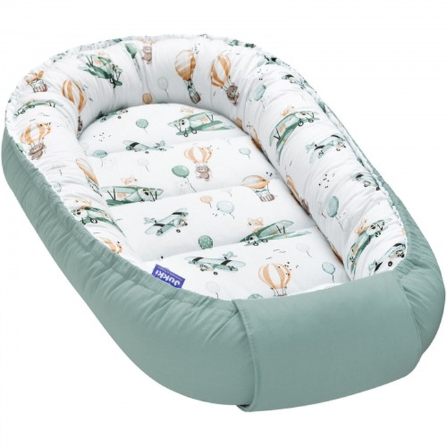 Jukki Baby Nest Cocoon - Φωλιά Για Βρέφη 100x55 Διπλής Όψης Balloon  (5904506805952)