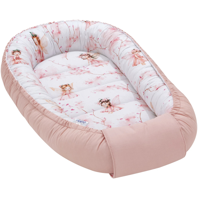 Jukki Baby Nest Cocoon Φωλιά Για Βρέφη 100x55 Διπλής Όψης Little Fairy 5904506824052