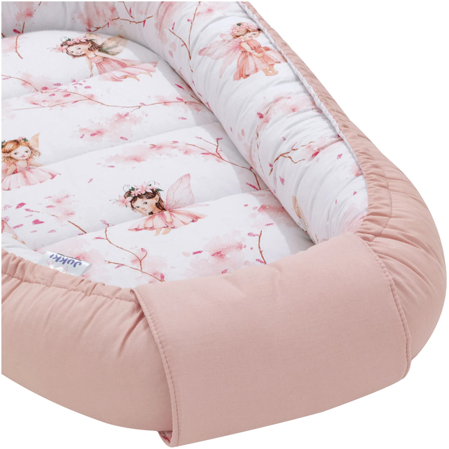 Jukki Baby Nest Cocoon Φωλιά Για Βρέφη 100x55 Διπλής Όψης Little Fairy 5904506824052