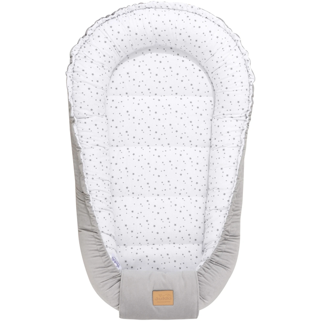 Jukki Baby Nest Cocoon 100x55 Twinkle Stars & Grey Velvet