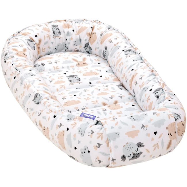 Jukki Baby Nest Cocoon Φωλιά Για Βρέφη 100x55 Διπλής Όψης Very Morning 5904506815371