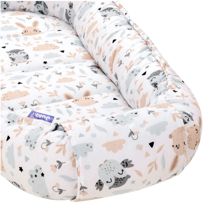 Jukki Baby Nest Cocoon Φωλιά Για Βρέφη 100x55 Διπλής Όψης Very Morning 5904506815371