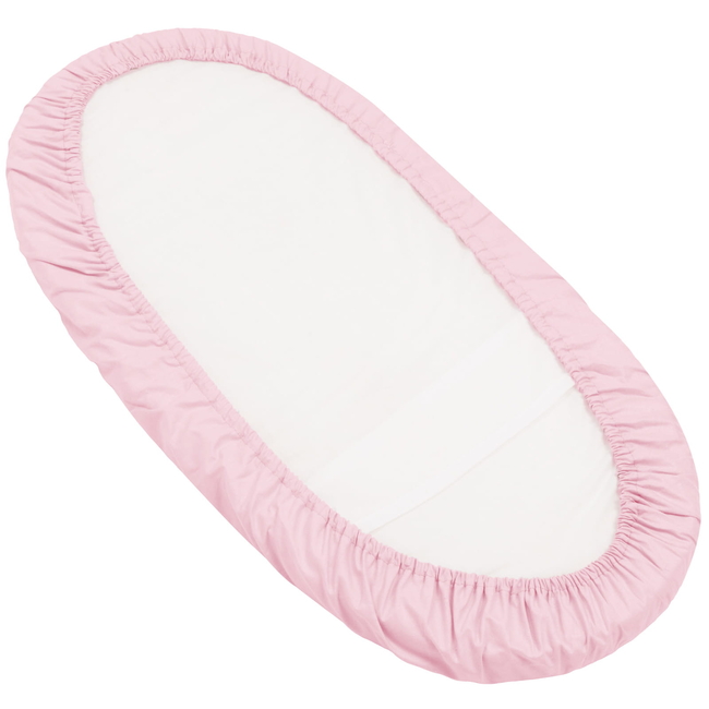 JUKKI Bed sheet with Elastic 100% Cotton 40x80 CM Powder Pink