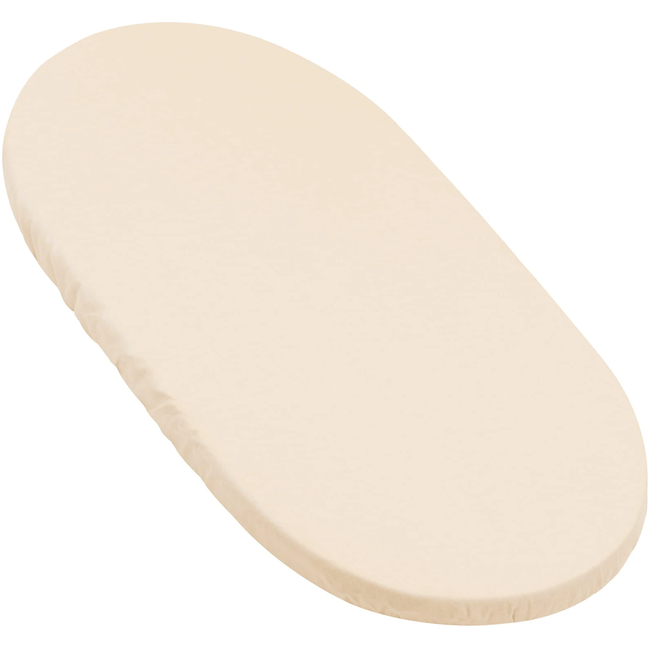 JUKKI Bed sheet with Elastic 100% Cotton 40x80 CM Pastel Beige