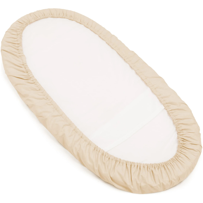 JUKKI Bed sheet with Elastic 100% Cotton 40x80 CM Pastel Beige