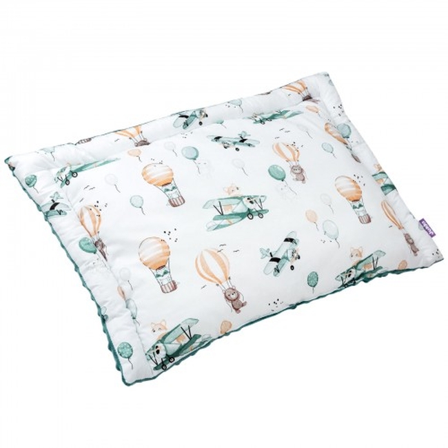 Jukki Φλατ Αντιπνικτικό Μαξιλάρι 40x60cm - Balloon Travel Minky 5904506805945