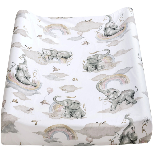 JUKKI Sheet Changing table cover 50x70cm Elephant’s Paradise