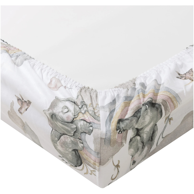 JUKKI Sheet Changing table cover 50x70cm Elephant’s Paradise