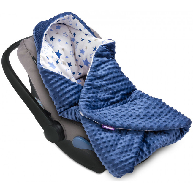 Jukki Blanket for car seat 0-13 kg - Milky Way