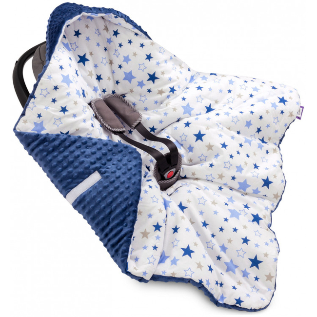 Jukki Blanket for car seat 0-13 kg - Milky Way