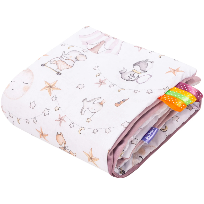 JUKKI Soft Baby Blanket 55 x 75 cm Candy Circus 5904506813278
