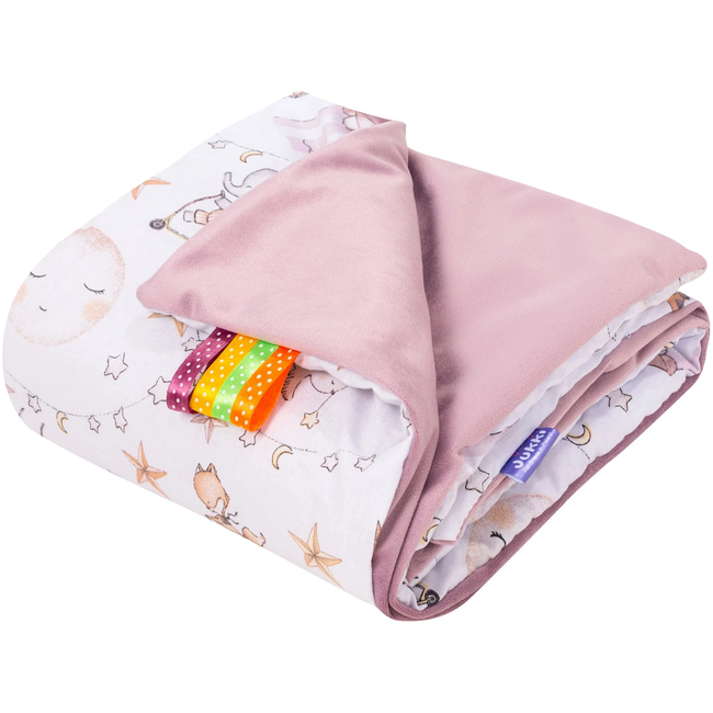 JUKKI Soft Baby Blanket 55 x 75 cm Candy Circus 5904506813278