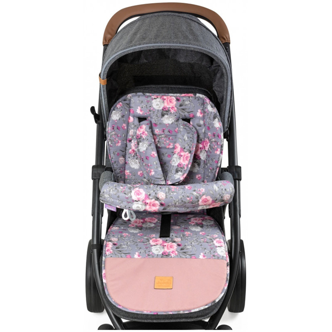 Jukki Protective Double-Sided Stroller Cover Tea Roses 5904506806355
