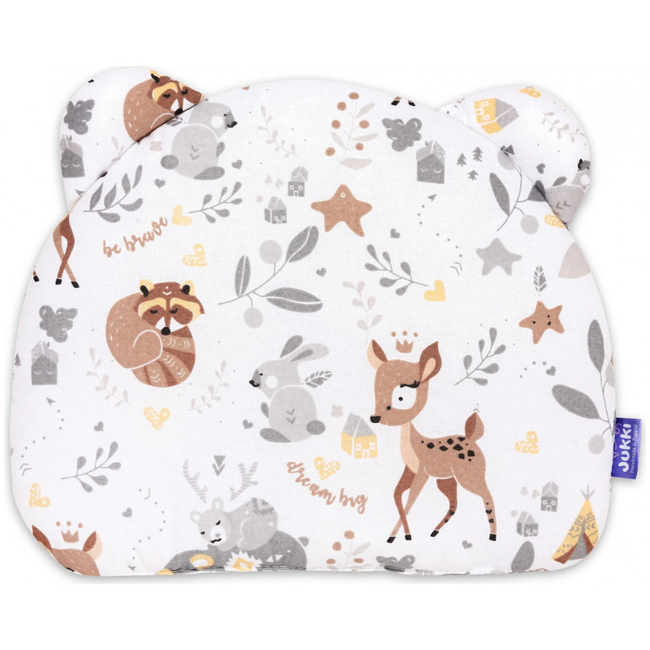 Jukki Baby Φωλιά Για Βρέφη 100x55 Σετ 5 τμχ Υφασμα Magical Woodland 5904506803545