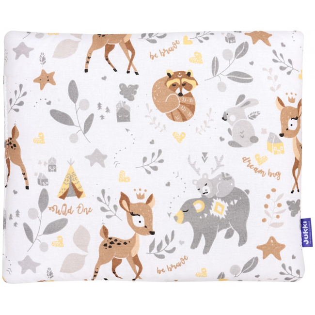 Jukki Baby Φωλιά Για Βρέφη 100x55 Σετ 5 τμχ Υφασμα Magical Woodland 5904506803545