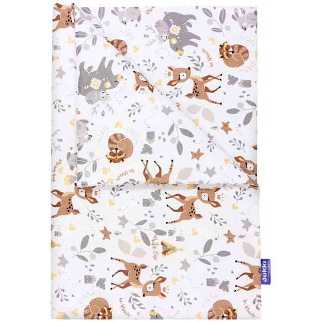 Jukki Baby Φωλιά Για Βρέφη 100x55 Σετ 5 τμχ Υφασμα Magical Woodland 5904506803545