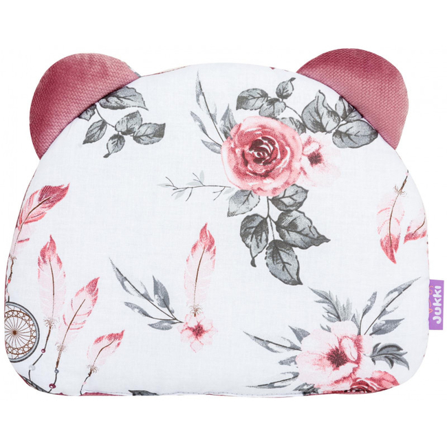 Jukki Χειροποίητο Σετ Baby Nest 5 τμχ Φωλιά Μωρού 90x50cm 0+μηνών Summer Dream Old Rose 5904506805778