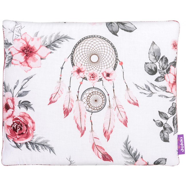Jukki Χειροποίητο Σετ Baby Nest 5 τμχ Φωλιά Μωρού 90x50cm 0+μηνών Summer Dream Old Rose 5904506805778