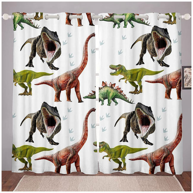 Κουρτίνα Με Τρουκς 140 x 245 Polyester 2τμχ - Dino