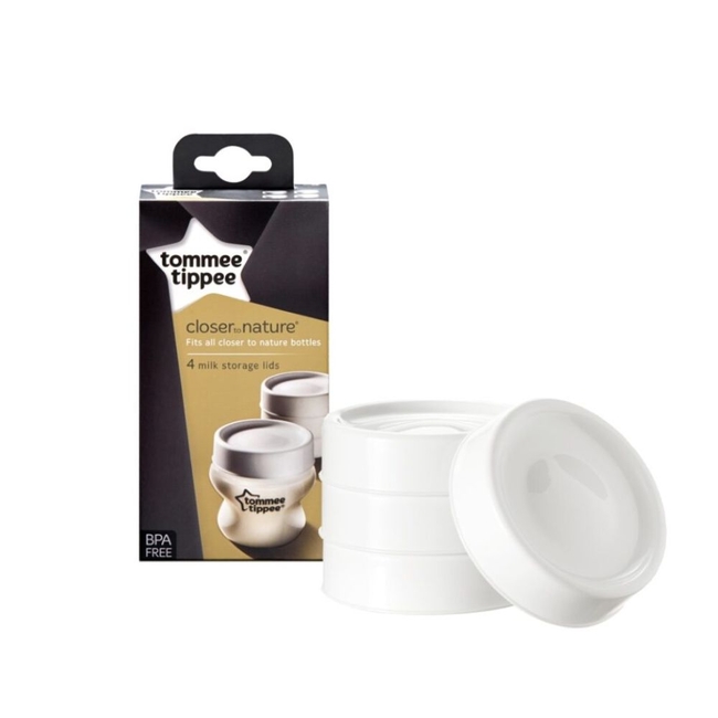 Tommee Tippee Καπάκια μπιμπερό για αποθήκευση 4 τμχ