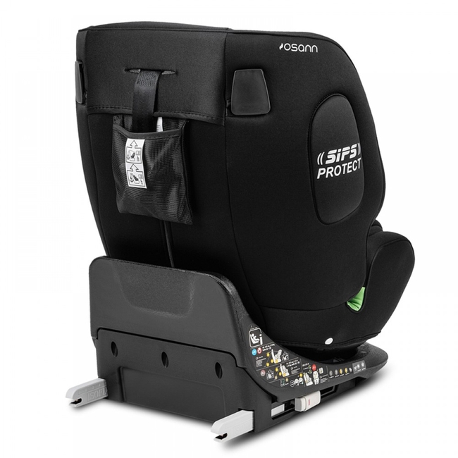 Osann One 360 S i-Size 76-150εκ Παιδικό Κάθισμα 0-36 kg All Black 108301243