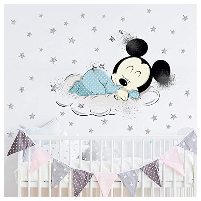 KIBI Wallstickers For Baby Room xxl Mickey X0016OL9EX