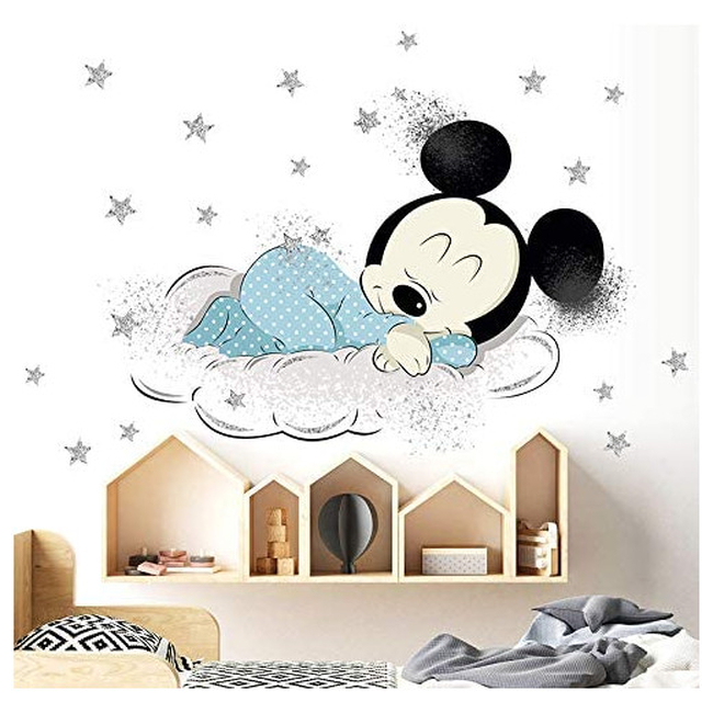 KIBI Αυτοκόλλητα Τοίχου Για Παιδικό Δωμάτιο xxl Mickey X0016OL9EX