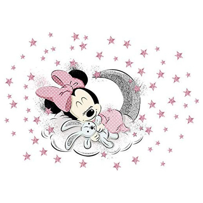 KIBI Wallstickers For Baby Room xxl Minnie X0016ONGPN