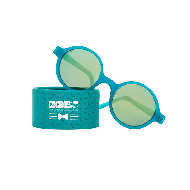 KiETLA: Children's Sunglasses 4-6 years RoZZ - Peacock Green R4SUNPEACK