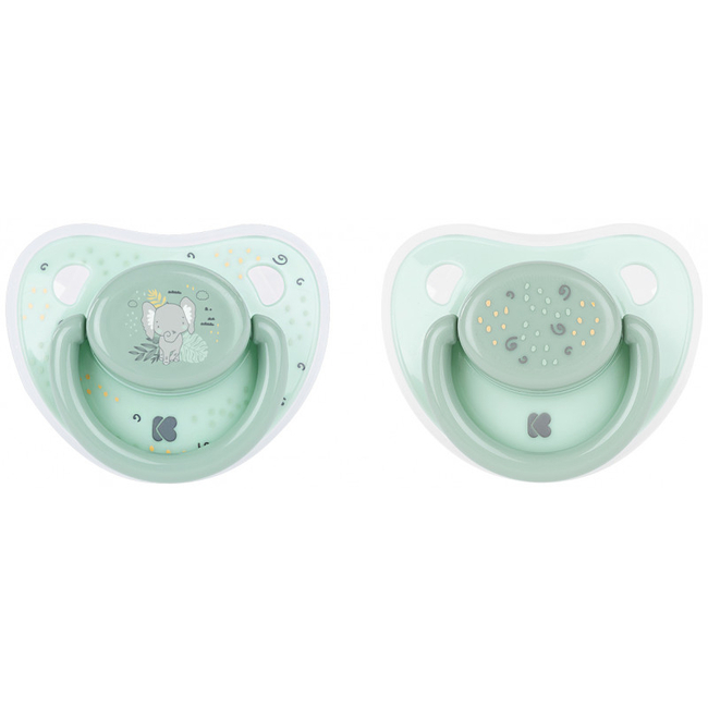 Kikka Boo Pacifier 6-18m 2pcs Savanna Mint 31303010045