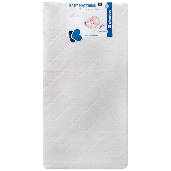Kikka Boo Air Sense Aloe 60x120x14cm Στρώμα για Βρεφική Κούνια & Παρκοκρέβατο 41107030078