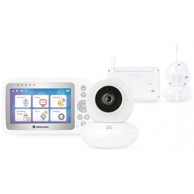 Kikka Boo Aneres Baby Monitor Ενδοεπικοινωνία μωρού με Κάμερα 2.4GHz 31303040080