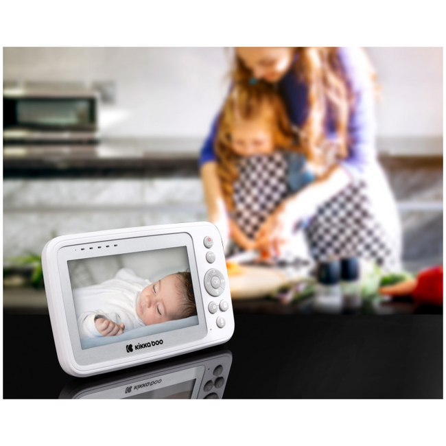 Kikka Boo Aneres Baby Monitor Ενδοεπικοινωνία μωρού με Κάμερα 2.4GHz 31303040080