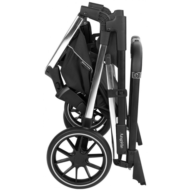 Kikka Boo Angele 3 in 1 Σύστημα Μεταφοράς έως 22kg (ΔΩΡΟ ΗΛΕΚΤ.ΘΗΛΑΣΤΡΟ ΑΞΙΑΣ 47€) με Αξεσουάρ Chrome Grey 31001010188