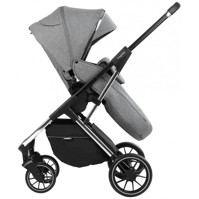 Kikka Boo Angele 3 in 1 Σύστημα Μεταφοράς έως 22kg (ΔΩΡΟ ΗΛΕΚΤ.ΘΗΛΑΣΤΡΟ ΑΞΙΑΣ 47€) με Αξεσουάρ Chrome Grey 31001010188
