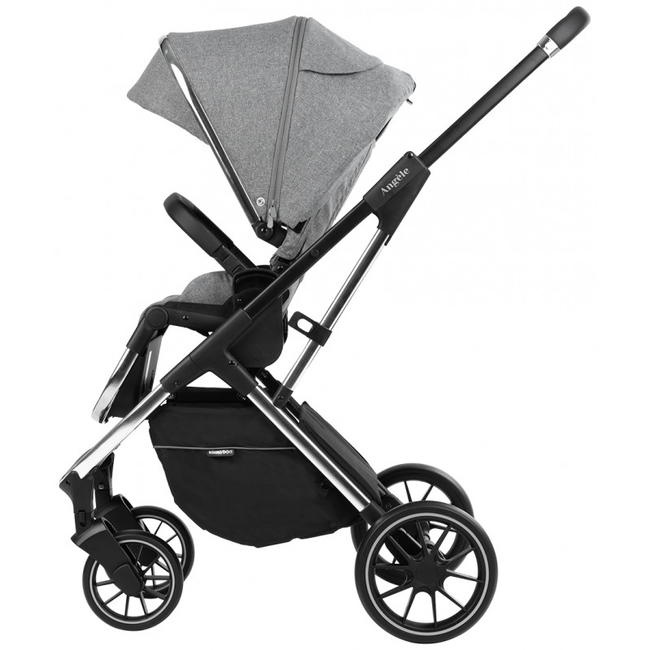 Kikka Boo Angele 3 in 1 Σύστημα Μεταφοράς έως 22kg (ΔΩΡΟ ΗΛΕΚΤ.ΘΗΛΑΣΤΡΟ ΑΞΙΑΣ 47€) με Αξεσουάρ Chrome Grey 31001010188