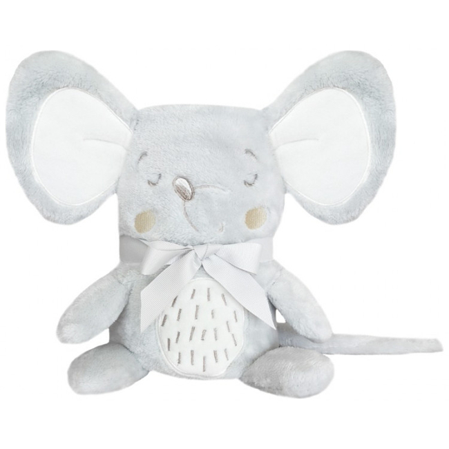 Kikka Boo Βρεφική Κουβέρτα Δώρου 75x100cm Με Κέντημα 3D Joyful Mice 31103020111