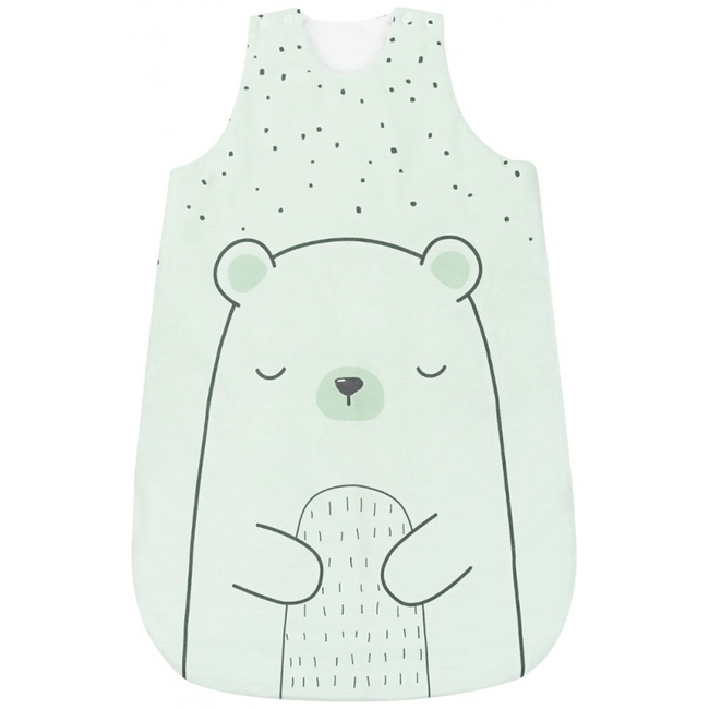 Kikka Boo Βρεφικός Υπνόσακος 100% Βαμβάκι (0-6 μηνών) Bear with me Mint 41130000055