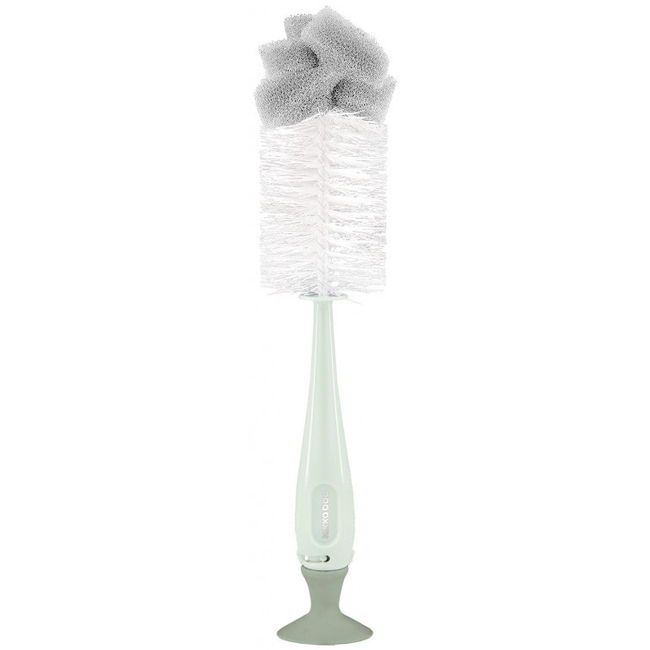 Kikka Boo Brush 2 in 1 Βούρτσα Καθαρισμού Μπιμπερό Mint 31302020080