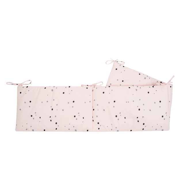 Kikka boo Βαμβακερή Πάντα 35x180cm για Κούνια 60x120cm Bear with me Pink 41101080044