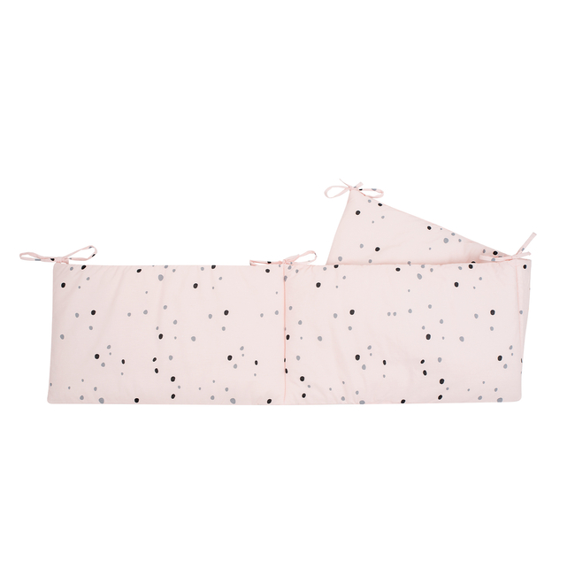 Kikka boo Cotton Bumper 35x210cm for Cot 70x140cm Bear with me Pink 41101080047