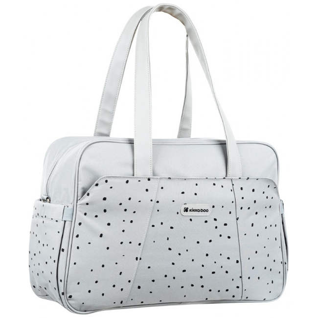 Kikka Boo Chelsea Changing Bag 43x28x16 Dots Grey 31108020078