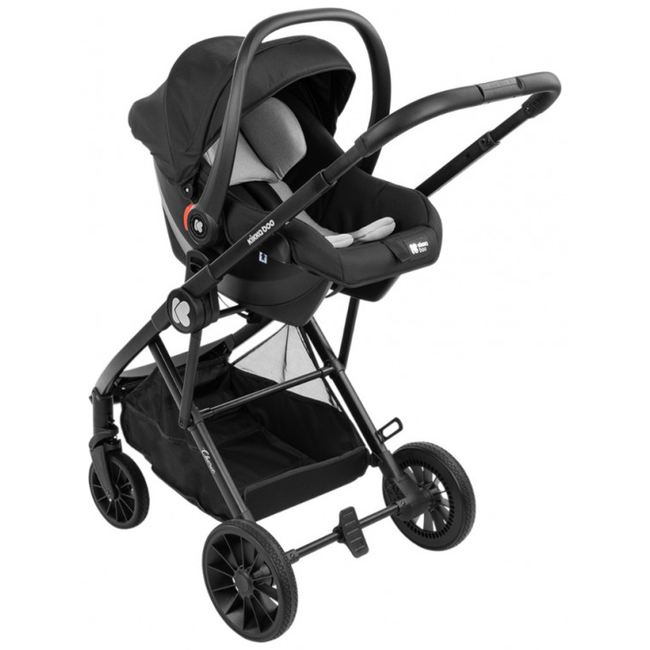 Kikka Boo Cherie 3 in 1 Reversible Baby Stroller Black 31001010185